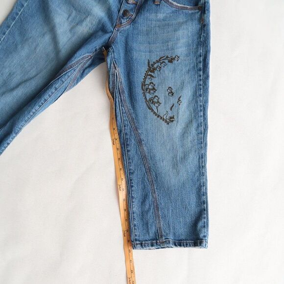 Hot Kiss Capri Jeans Size 13 - Picture 7 of 8